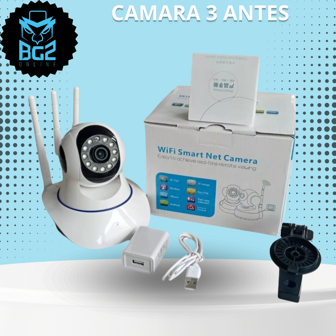 camara tres antenas